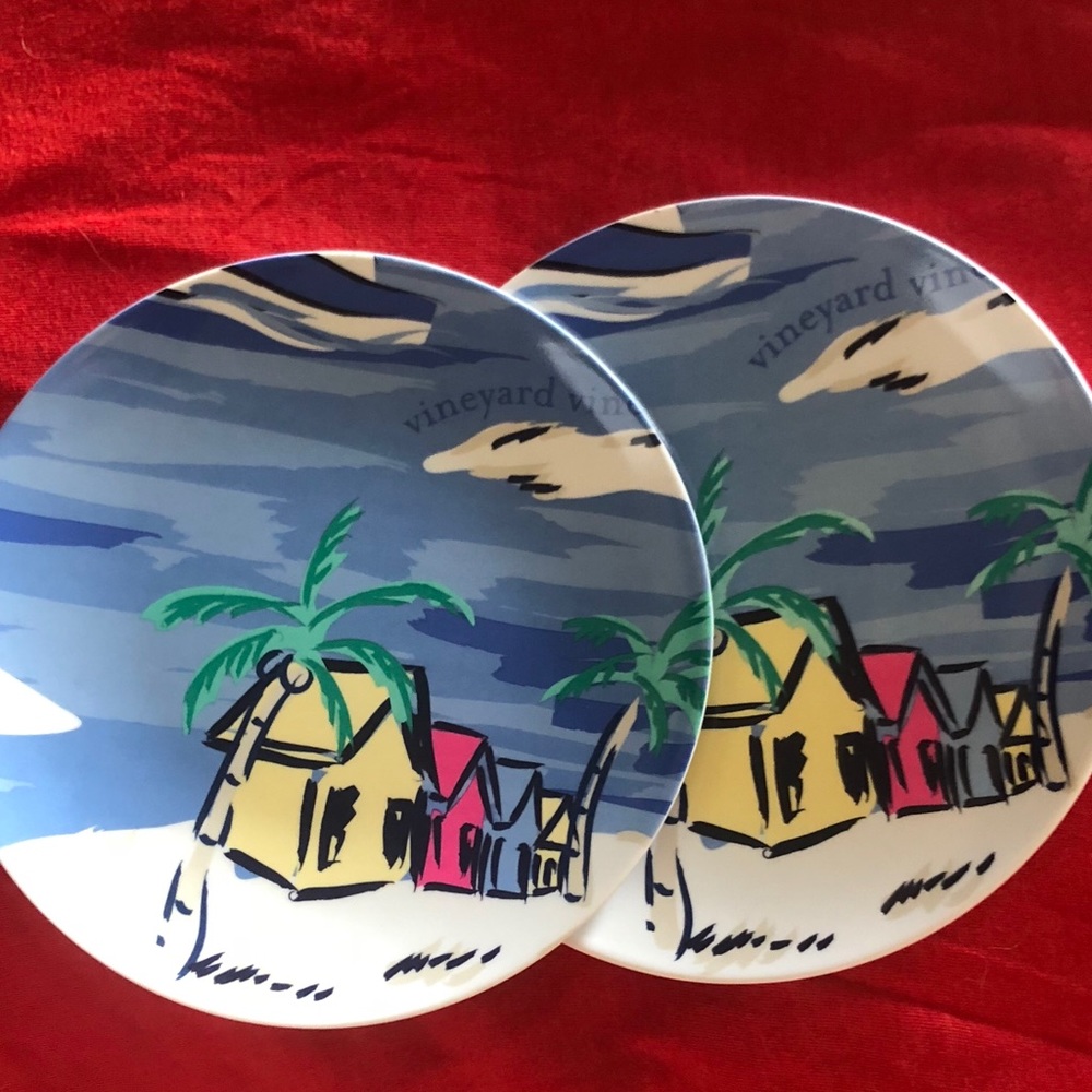 2 appetizer plates from vineyard vines for Target